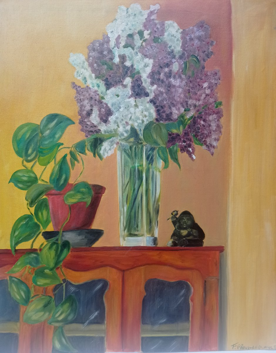 LeblancProux's tweet photo. Très belle Œuvre, c'est :
Françoise Proux-Leblanc, « Nature morte avec plante bouquet de fleurs », 1985, Kremlin

#art #lanacelleartvivant https://t.co/Ma21i0GOb9