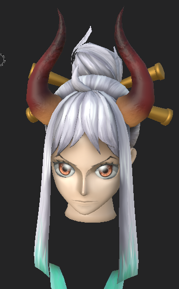 ancient_fruits's tweet photo. https://t.co/d9Xm6pe2lP Yamato from one piece ( still W.I.P, going to finish the hair ) plz follow retweet and like, it was fun making! :D #blender #blenderart #ONEPIECE https://t.co/zZJd1ddQEr