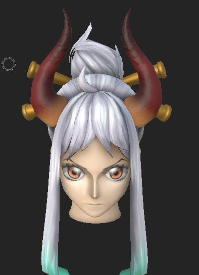 ancient_fruits's tweet photo. https://t.co/d9Xm6pe2lP Yamato from one piece ( still W.I.P, going to finish the hair ) plz follow retweet and like, it was fun making! :D #blender #blenderart #ONEPIECE https://t.co/zZJd1ddQEr