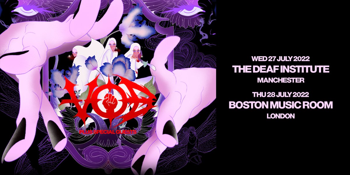 NEW: Following the release of their thunderous new single ‘[NOT] PUBLIC PROPERTY’ Indonesian, hijab-wearing, female metal trio <a href="/baceprotvoices/">Voice Of Baceprot (VOB)</a> will play <a href="/DeafInstitute/">The Deaf Institute</a> and @BostonMusicRoom in July 🙌

Snap up tix in our #LNpresale TOMORROW at 10am sharp 👉 livenation.uk/leeZ30se7Kp