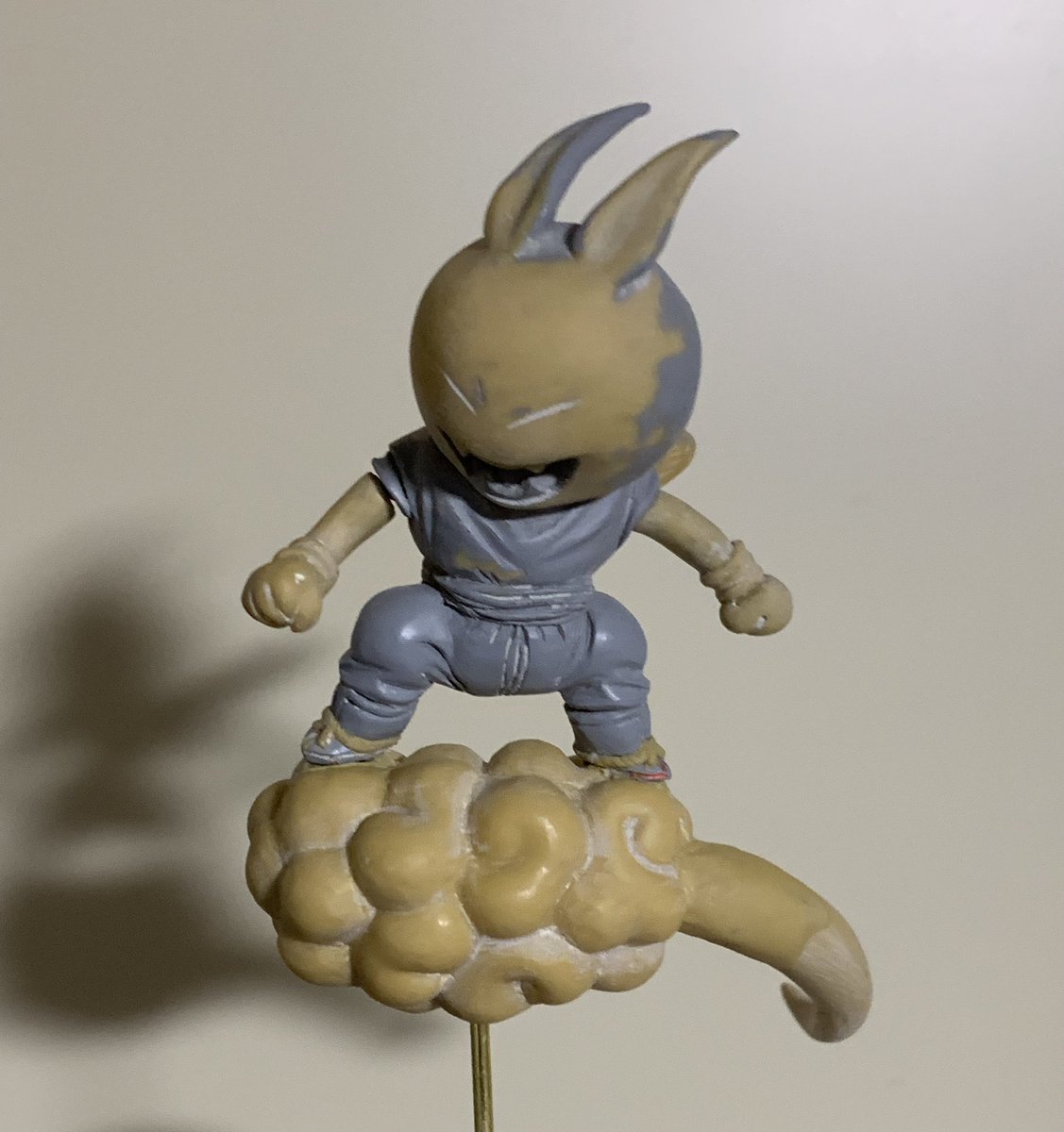 kuroneko__DB's tweet image. ネコマジンかなりいい感じで進んでおります✨
如意棒は付けようか迷い中です🤔

可愛くないですか？😂w