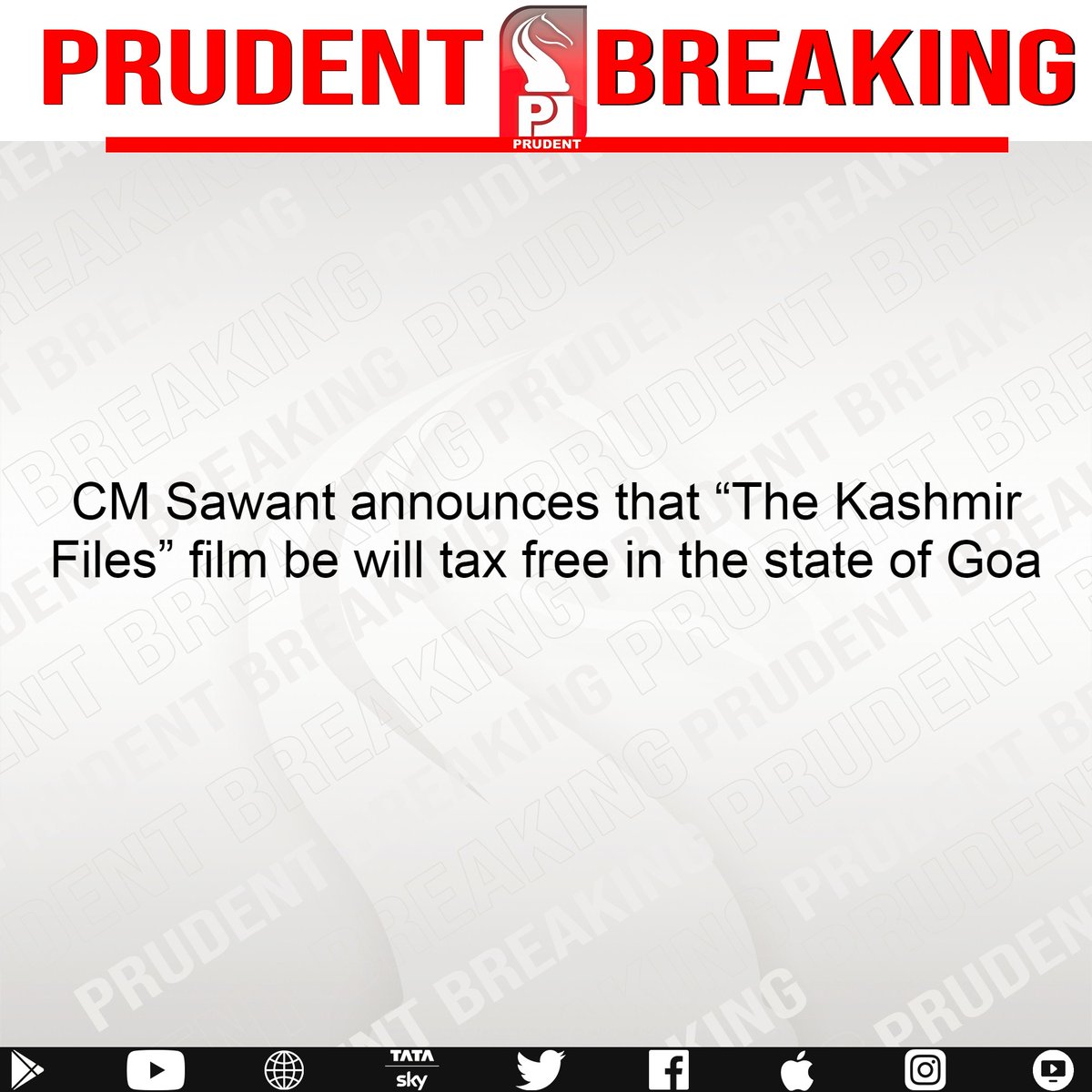 prudentgoa's tweet image. #TheKashmirFiles