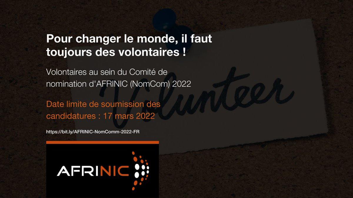 AFRINIC-The Regional Internet Registry for Africa tweet media