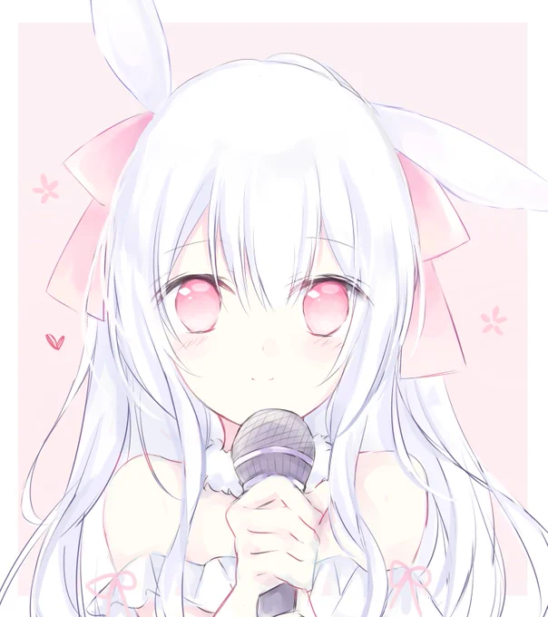 #ホワイトデーは銀髪白髪を愛でる日 
白髪×けもみみが好きです✨ 