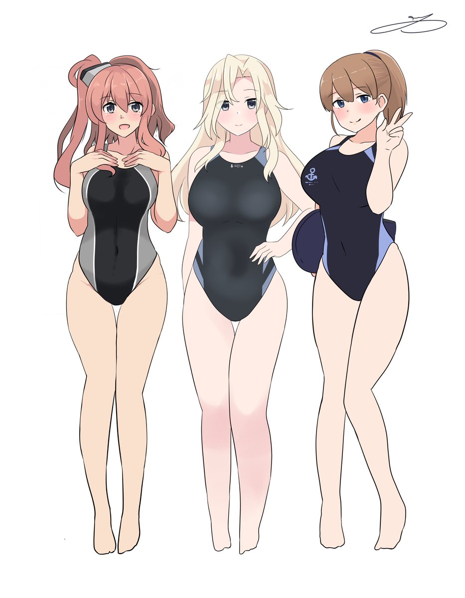 ホーネット(艦これ) ,イントレピッド(艦隊これくしょん) ,サラトガ(艦これ) 「#絵柄が好みっていう人にフォローされたい 
艦娘を描いてます(たまにウマも) 」|ひよし🌺次は神戸か府中のイラスト