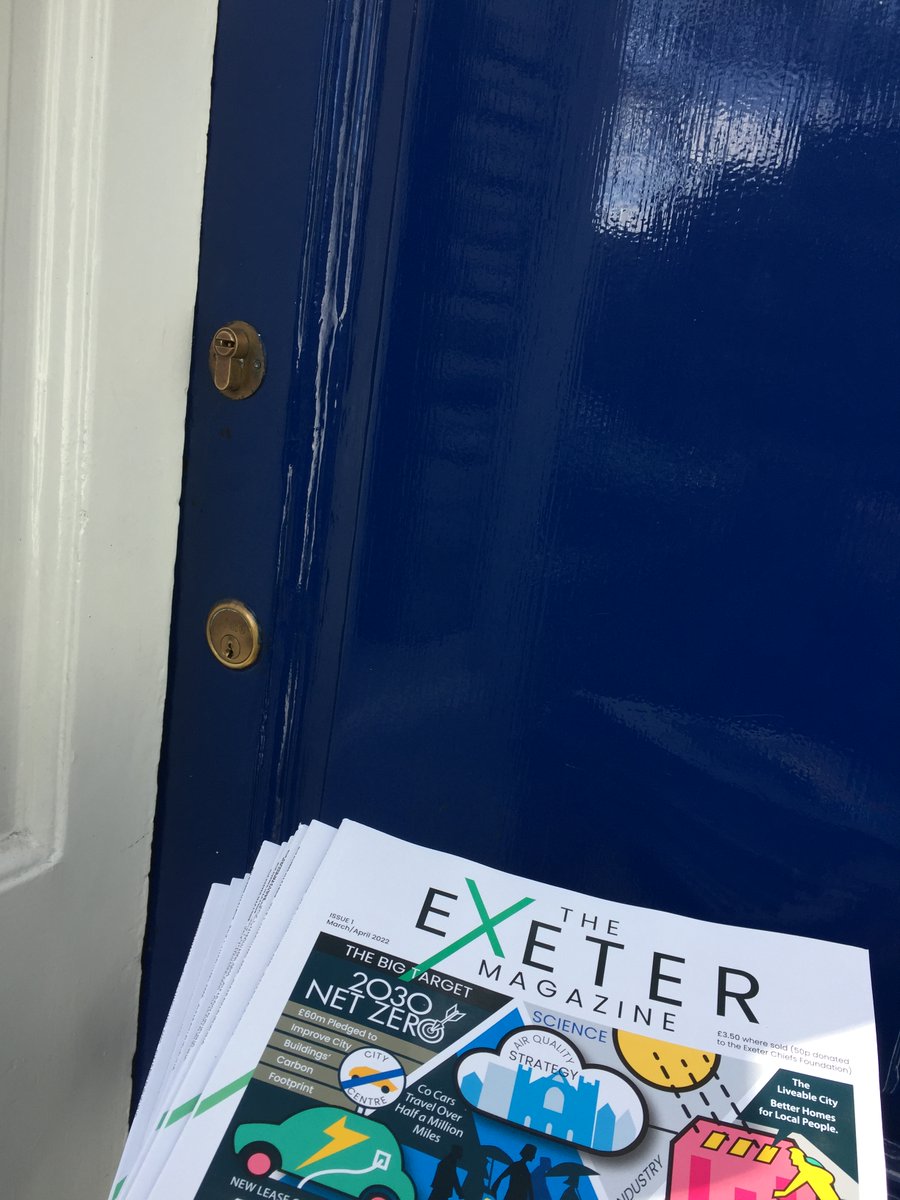 The Exeter Magazine (@exetermagazine) on Twitter photo Now that the first edition is out in the world, we're focusing on the next! We can't wait for you to see everything we're planning and to join us on the The Exeter Magazine journey!
#theexetermagazine Now that the first edition is out in the world, we're focusing on the next! We can't wait for you to see everything we're planning and to join us on the The Exeter Magazine journey!
#theexetermagazine