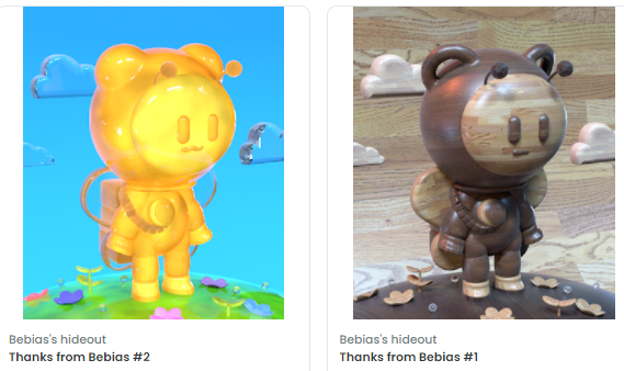 ベビアス <a href="/0Space_NFT/">🪐👨‍🚀🚀💫</a> の佐々木さん（仮）から
素敵な購入特典を２つもいただいてしまいました😆💕

すっごく得した気分です！
ありがとうございました😊🌸