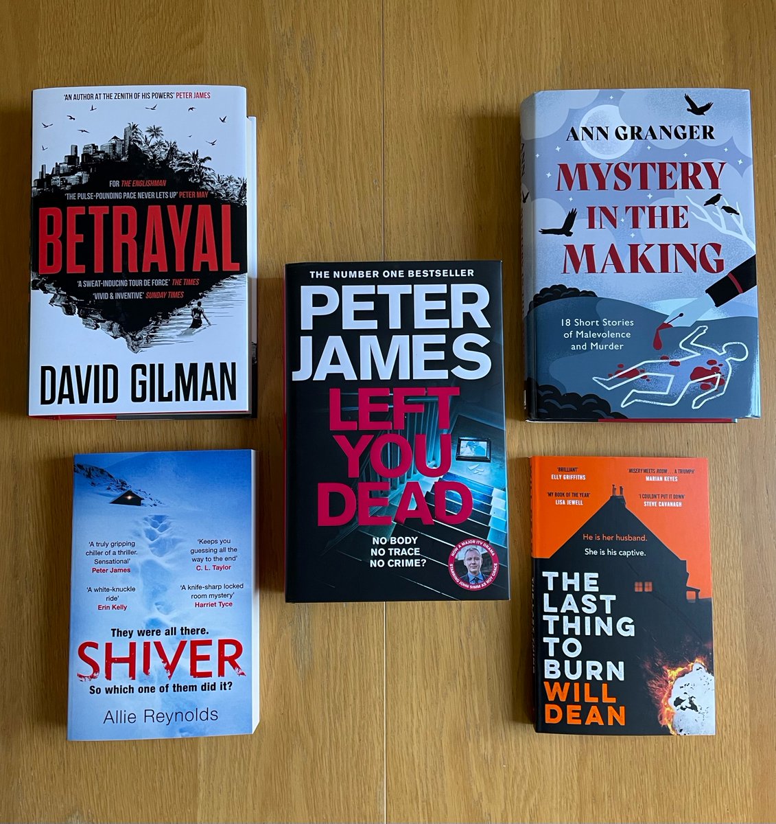 BlakeFriedmann's tweet photo. It’s giveaway time! 🎉

RT and follow by 17:00 GMT for a chance to win this brilliant bundle of crime and thriller novels! 📚

The winner will be chosen at random. (UK &amp; Ireland only. Visit our website for full terms &amp; conditions: https://t.co/SUv3FWDxDi) 

#BFLAOpenWeek https://t.co/7V818u1TtI