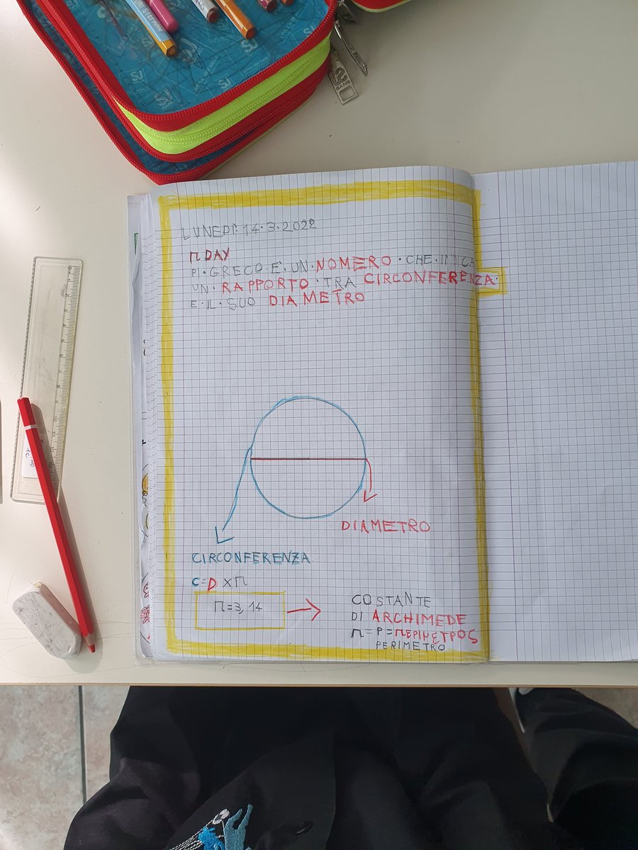 __Sailor_Mars_'s tweet image. #PiDay 
Non mi dite che la matematica non è affascinante. Non mi dite che il 3,14 non è meraviglioso.. 
(Scusate il &quot;X&quot; per indicare la moltiplicazione, ma è una prima primaria.. )
#Mathematics #mathsolvers #MathsDay #14Marzo