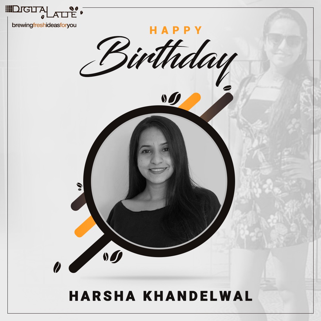 DigitalLatte's tweet photo. Join us in wishing Harsha Khandelwal (@harsha7979) a very happy birthday 🎉🥳🎂⁣
��
May she keep brewing happiness and success.⁣
.⁣
.⁣
.
#BirthdayWishes #LatteCelebrations #OfficeOffice #BirthdayGirl #DigitalLatte #DigitalAgency #WorkLife #AgencyLife https://t.co/W5VYwmclV6