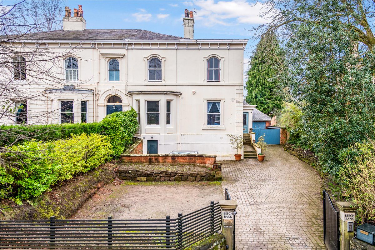 WatersonsEA's tweet photo. NEW!
Bowdon Road, #Altrincham - O/O £1,850,000
An impressive, early Victorian 5 Bed, 4 Bath Semi Detached home, on a wonderful 0.37 acre garden plot, right in the heart of 'The Downs Conservation Area' For a #viewing ☎️01619416633 or via 📧hale@watersons.net #propertyforsale https://t.co/47foFxEKSD