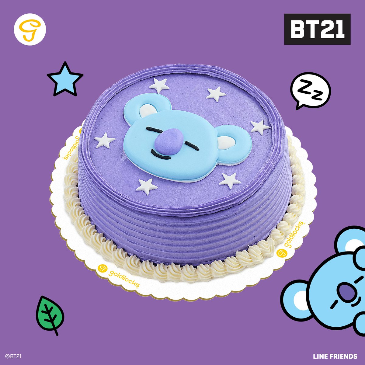 Goldilocks With BT21 Koya Fondant Cake ubicaciondepersonas.cdmx.gob.mx