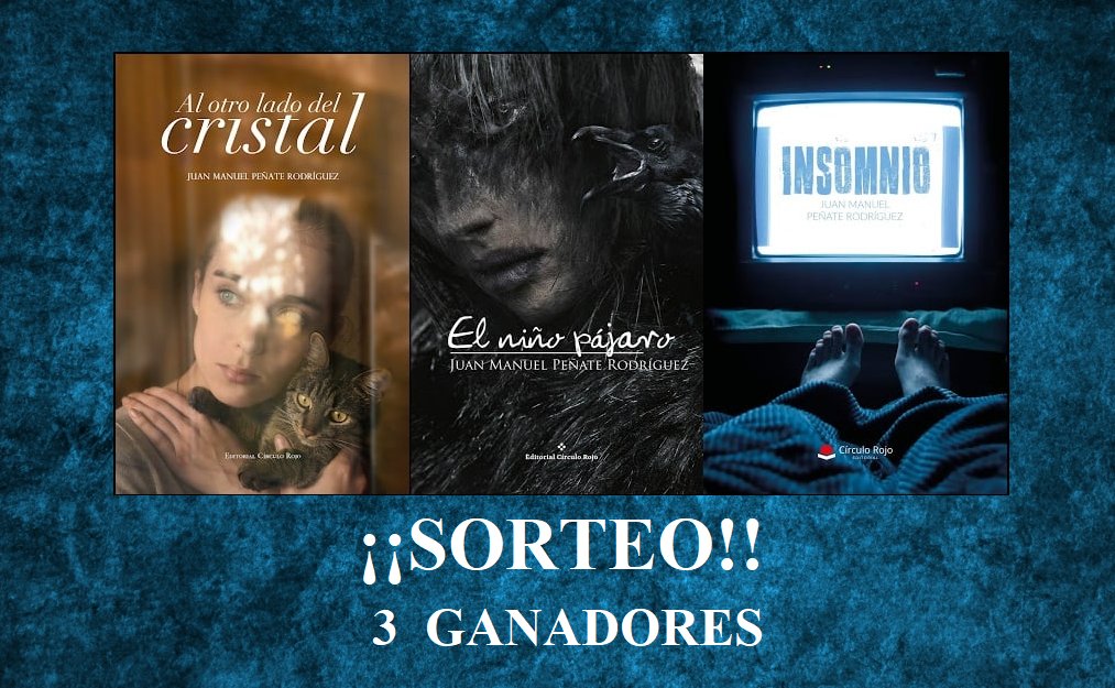 Nuevo #SORTEO!! 😉
Será para España y habrá 3 ganadores. Solo tenéis que...

✅Seguirme <a href="/Juanma_PR79/">Juan Manuel Peñate</a>.
✅Hacer RT y darle like a esta publicación.
✅Nombrar a 2 amigos lectores.
.
(No hay límite de comentarios, siempre que no se repitan cuentas etiquetadas)
Hasta el 27/03.