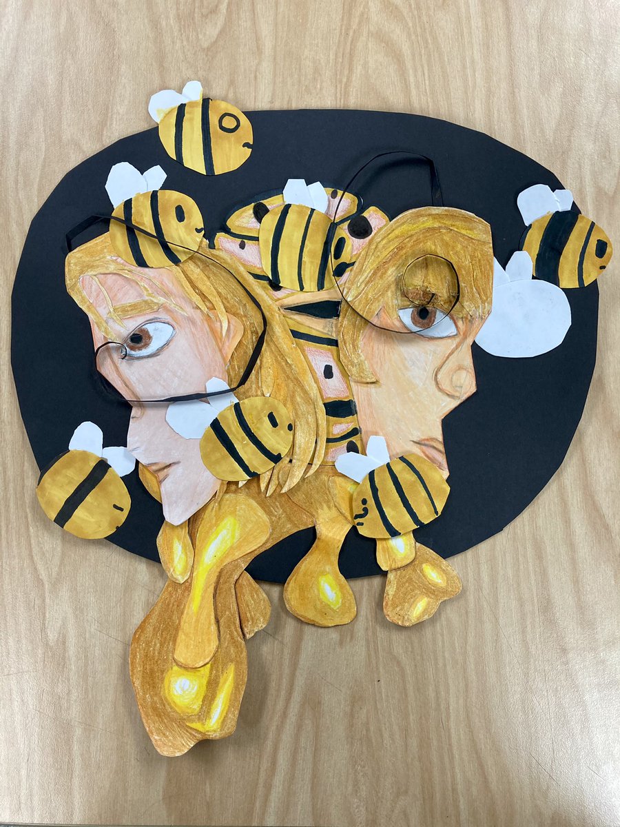 Art_with_MsG's tweet image. 8th Graders Alter-Ego self portrait project! Students explored ways to express different aspects of their personality and identity... beyond impressed with their outcomes! #TeamKidsFirst #MiddleSchoolArt