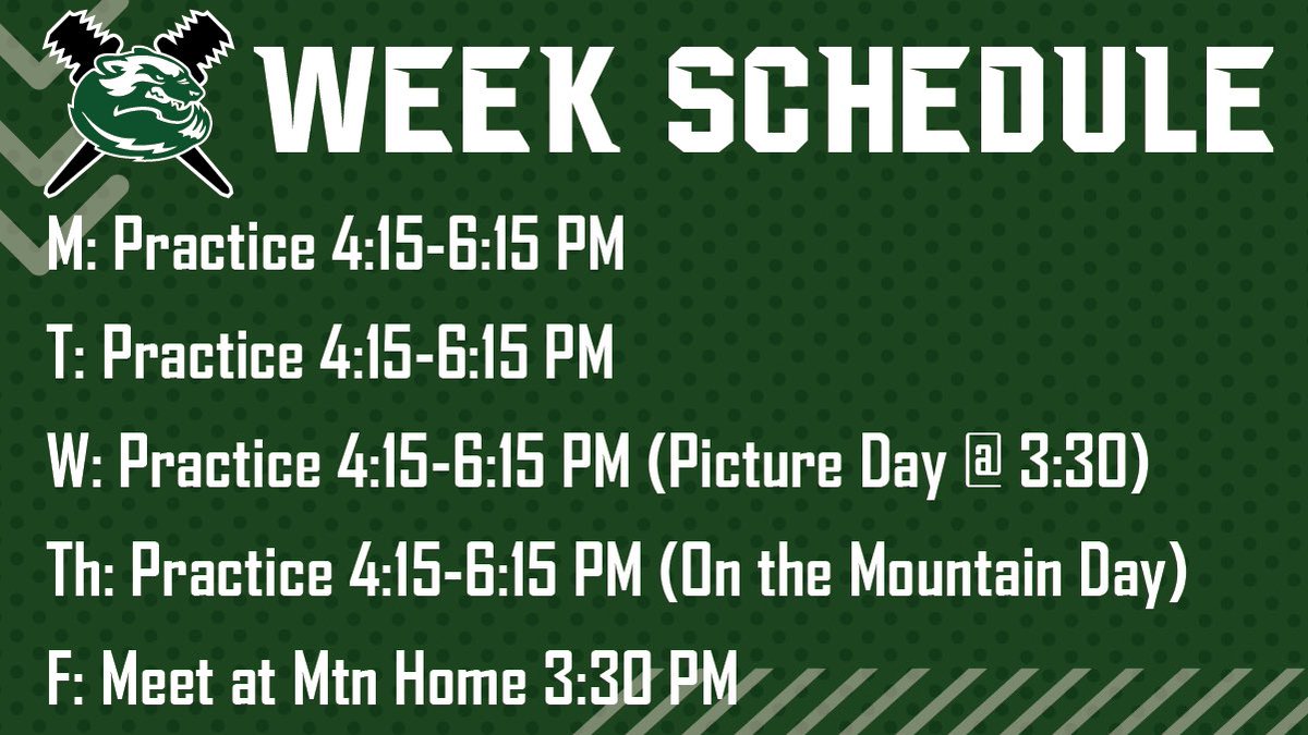 WoodRiverTrack's tweet photo. Week 3️⃣ #WRTF #MtnTough https://t.co/g3FRmchU2u