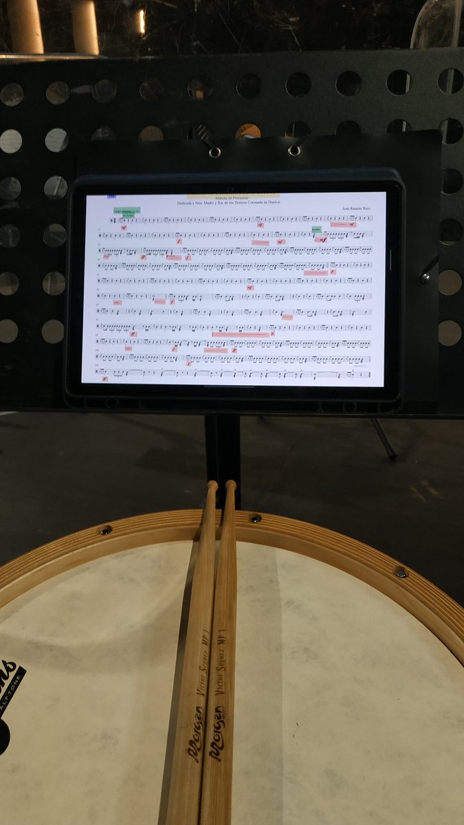 juanpian's tweet photo. Empezando el II trabajo discogràfico de la @BSMHuelva @CulTurProHuelva #morganmallets https://t.co/6Xfep6zlUJ