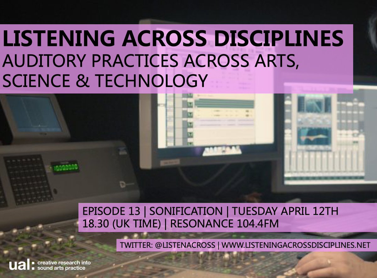 Listening Across Disciplines II tweet media