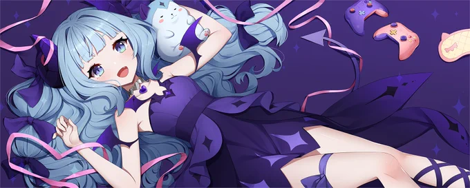 💜グッズの話💜
韓国でVtuberとして活動中の私の娘!!!
アクルちゃん(@Akuru_666)の初グッズのイラストを担当しました!!
ロングマウスパッドです!

詳細は下記のリンクからご確認いただけます。
韓国 https://t.co/dN1kmjXQT6
海外 https://t.co/qikVu6j7eS

#아쿠루삥뽕 #Akuruart #新人Vtuber 