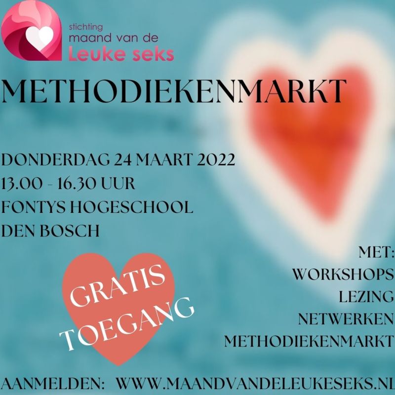 LeukeSeks's tweet image. METHODIEKENMARKT over Leuke Seks
Gratis toegang
Aanmelden: info@fabriek69.nl

Onder het genot van een drankje kun je lezingen, workshops en een methodiekenmarkt bijwonen en daarnaast ongedwongen netwerken. Alles staat natuurlijk in het teken van Leuke Seks, voor alle doelgroepen.