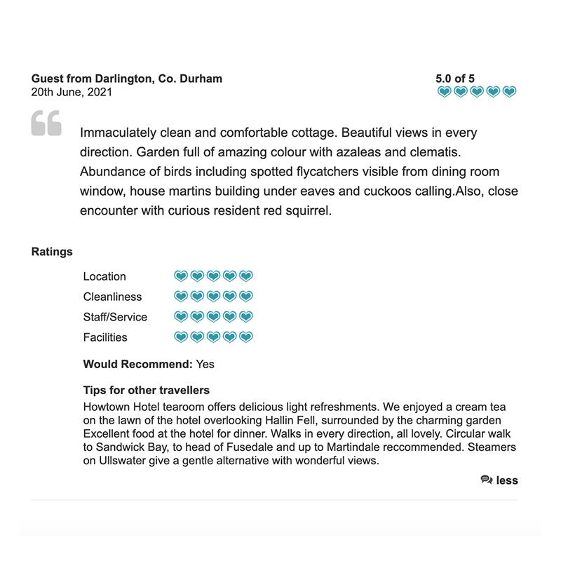 HowtownTearoom's tweet image. DUE TO CANCELLATION - we have Friday 22nd July to Monday 25th July &amp;amp; Monday 22nd to Friday 26th August available. Also dates available for Spring / Easter break - Details &amp;amp; booking on the website howtowncottages.co.uk
#ullswater  #lovethelakes #selfcateringcottages #dogfriendly