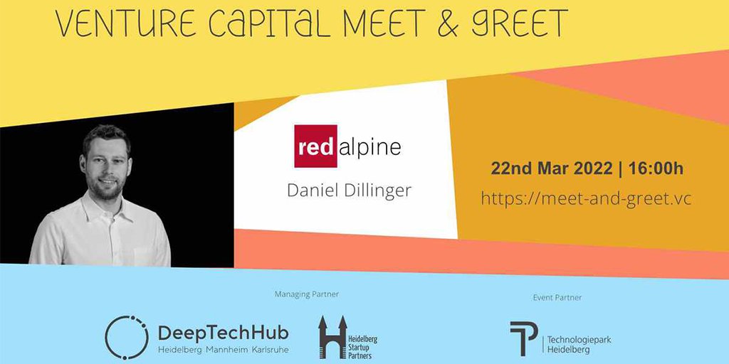 Startup_BW's tweet photo. Am 22.03. lädt der #DeepTechHub zu einem Venture Capital Meet and Greet ein. Die Veranstaltung informiert kapitalsuchende #LifeScience-#Startups rund um #VentureCapital. Infos & Anmeldung: https://t.co/TcXtQSKqa6
#VentureCapitalMeetandGreet #Finanzierung @HDStartup @MAFINEX https://t.co/gOvmKKNlSD