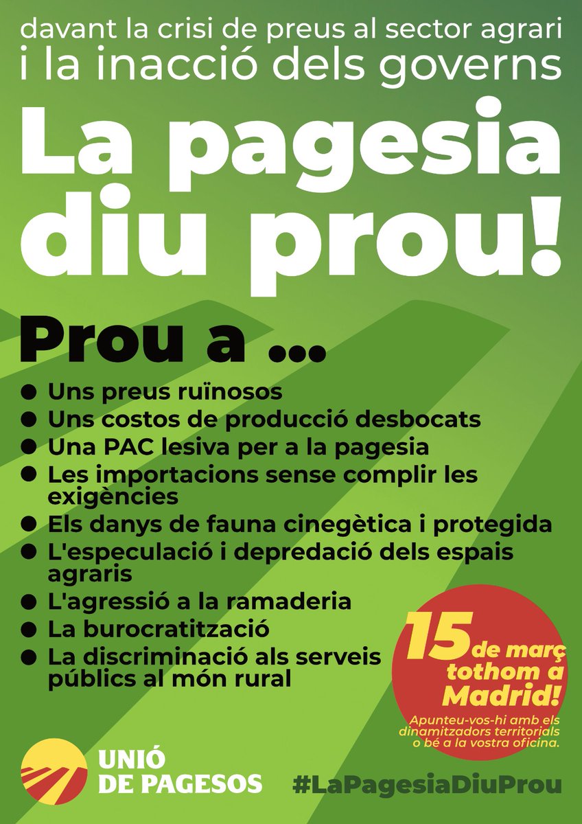 Unió de Pagesos tweet media