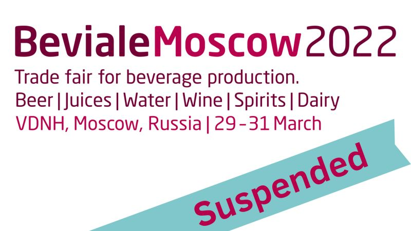 Beviale Moscow 2022 suspended indefinitely. More here: braubeviale.de/en/news/bevial…

#BevialeMoscow #BevialeFamily #Beviale