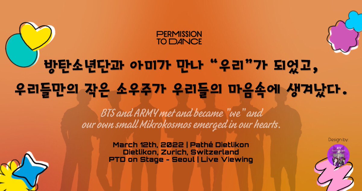 useradventure's tweet photo. What an amazing concert meeting up and celebrating with all of you beautiful ARMYs!!! 💜 보라해! #BTSARMY #BTS #PTD_ON_STAGE_SEOUL_D2 #PTDLIVEVIEWING #PTDSwitzerland  #PermissionToDance https://t.co/d2pGvO2tRh