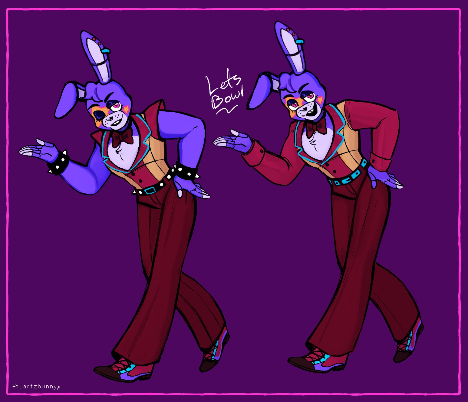 pretty glamrock bonnie Outfit