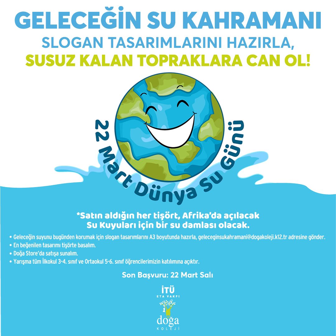 Geleceğin Su Kahramanları💦💦