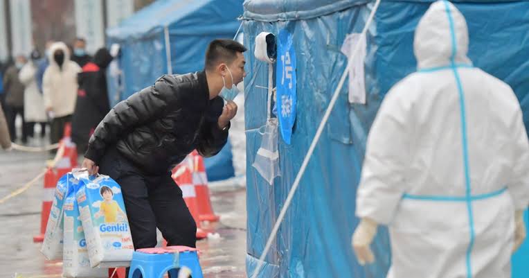 TRNOnline's tweet photo. China places about 17 million people under lockdown in the wake of worst COVID-19 outbreak since 2020 #WearAMask https://t.co/IywehaLeYF