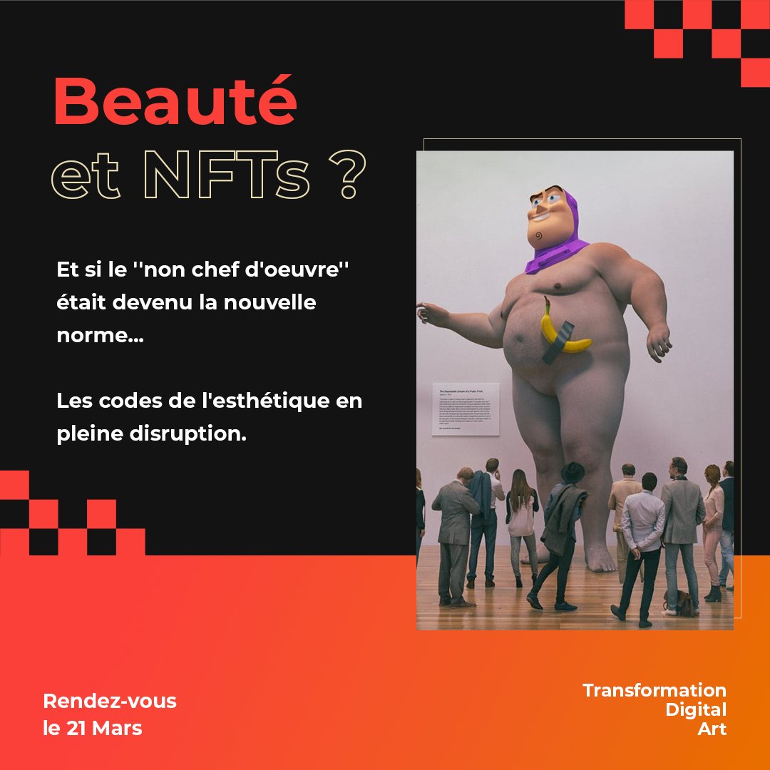 Chef d'oeuvre or not chef d'oeuvre ?
That's the question !

#MBADMB #Transformationnum #artdigital #art #artdisrupt #efapartdigital #nft