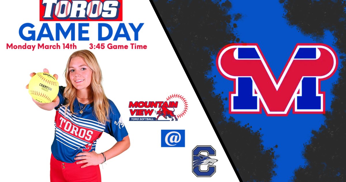 MVToro_Softball's tweet photo. Hope you enjoyed Spring Break.😍 Our girls are back and at it today against Chandler.  Come support our JV team at home 3:45. #GoToros #MVTSoftball @MVTOROS_AD @MV_Toros @MVTBoosters @olivermikeaz 🥎❤️🤘🏻 https://t.co/z5TZMEDdYw