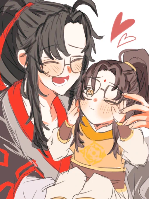 メガネが可愛いくてつい……
#魔道祖師 #MDZS 