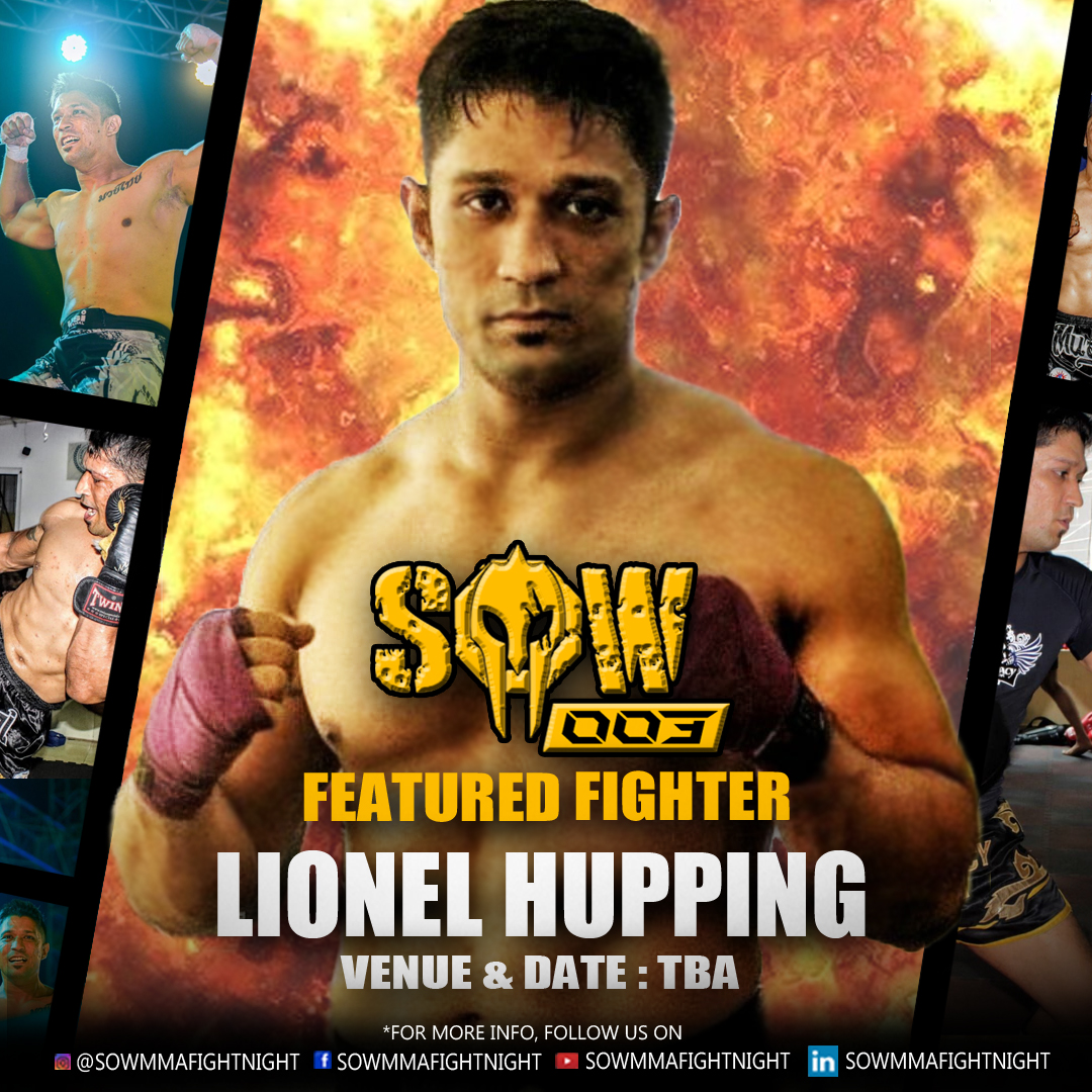 SOWFightNight's tweet photo. FIGHTER ANNOUNCEMENT | Lionel Hupping (@lionelhupping )
We're BACK with another major announcement with Lionel Hupping making his SOW debut in our upcoming event. He is a pro MMA fighter out of West Bengal who has a pro record of 3 wins and 0 losses, all via 1st round finishes. https://t.co/rQD2eZPO1y