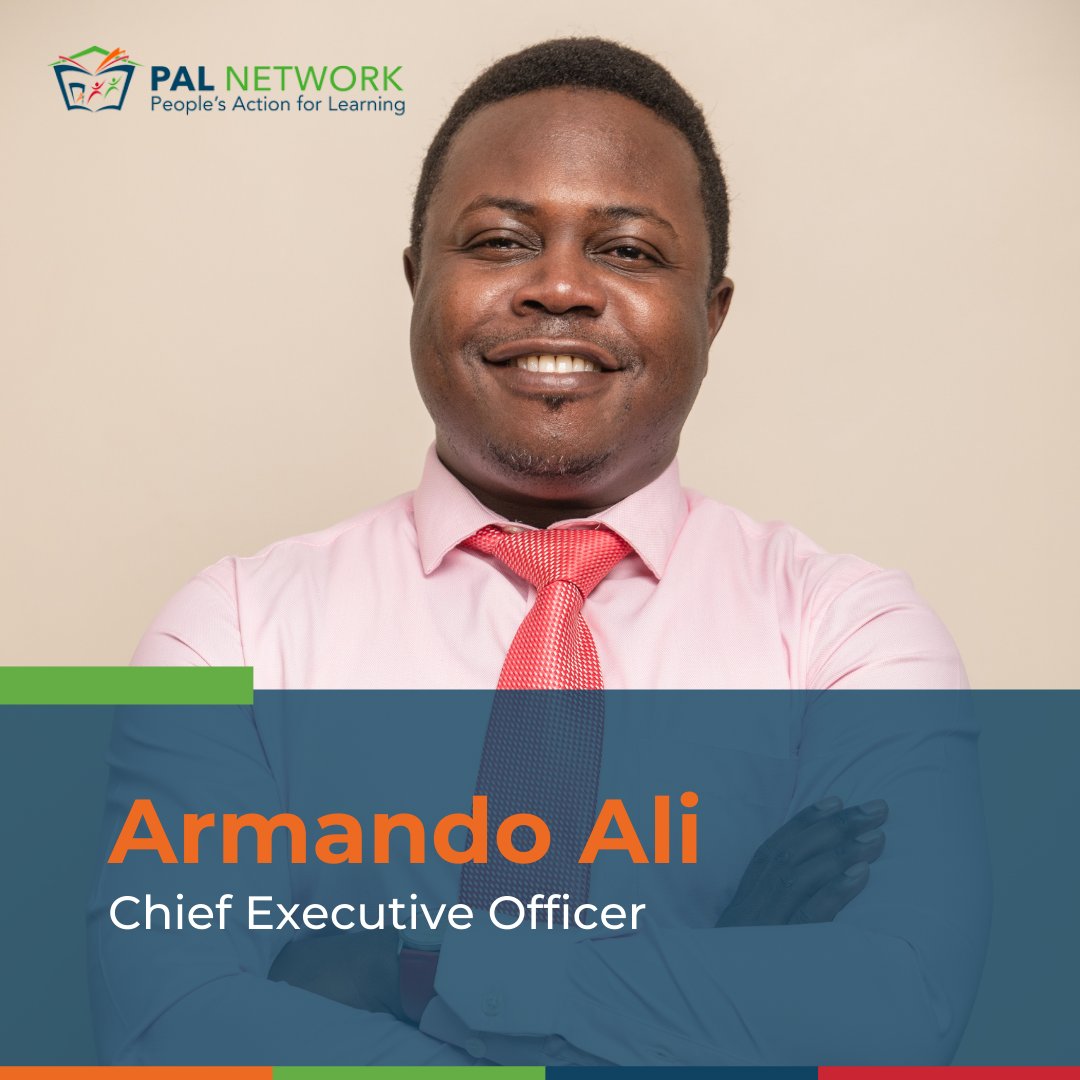 palnetworkHQ's tweet photo. At PAL Network, we work to create a world where all children have a foundation for lifelong learning. @ArmandoAli10 provides overall leadership, nurtures a sense of collective ownership and belonging within the network and ensures sustained growth, health and impact. #PALPeople https://t.co/F5MyWHHP8b