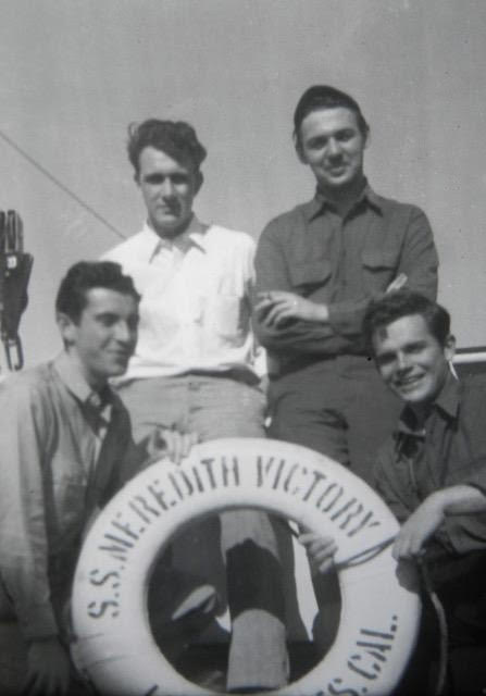 NedForney's tweet photo. “The idea of war isn’t just about bombs and bad guys. It’s also about preserving the integrity of a nation and the dignity of its people.” - J. Robert "Bob" Lunney, Navy &amp; Merchant Marine veteran who passed away at the age of 94 on March 10, 2022. @AMMWWII https://t.co/fE7g70mWeI