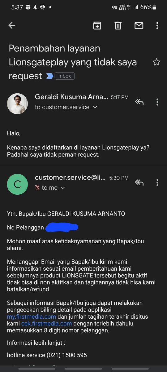 geralaldi's tweet photo. @FirstMediaCares gimana ceritanya ini ga ada request tambahan layanan tapi disuruh bayar tambahan layanannya?

Kok ya bisa sistemnya menjebak begini... https://t.co/3dtMS1vChS