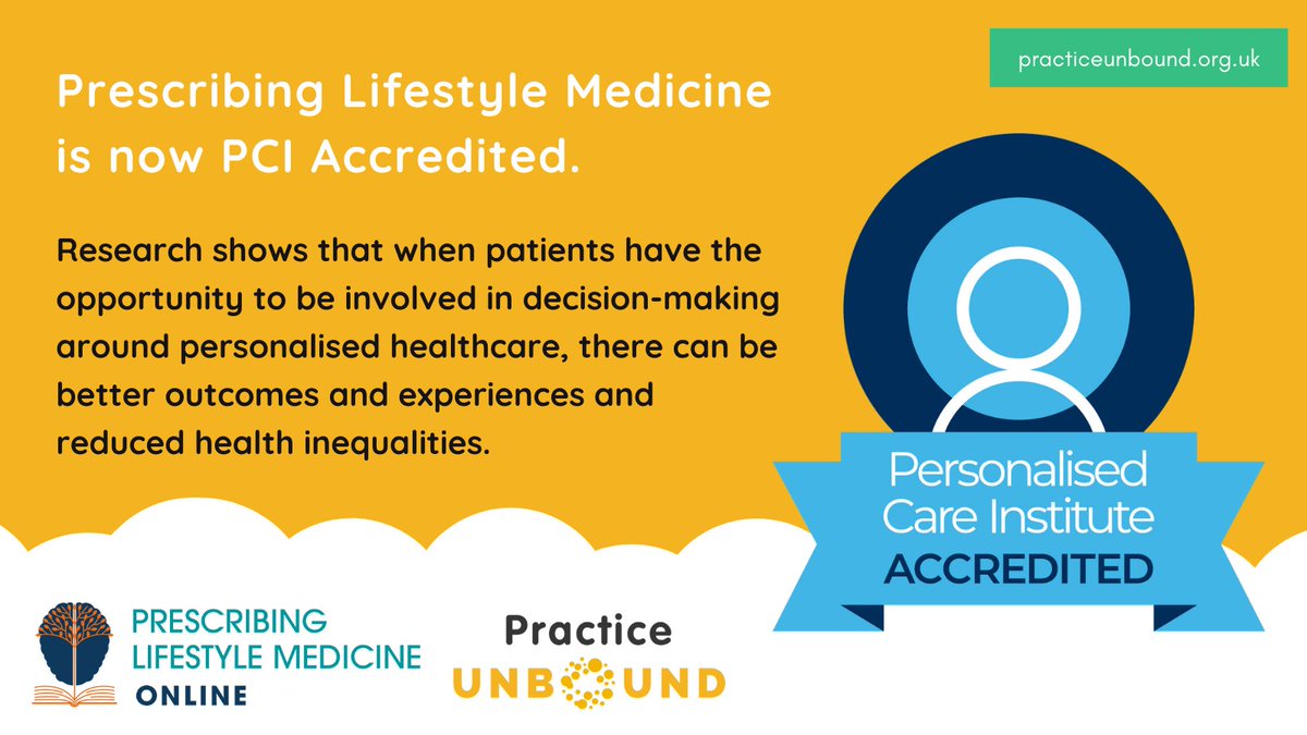 Our Prescribing Lifestyle Medicine course is now PCI Accredited! <a href="/Pers_Care_Inst/">Personalised Care Institute</a> 🙌  Personalised care is integral to our approach to lifestyle medicine, which empowers patients to manage their wellbeing with simple, targeted lifestyle interventions. <a href="/Dr_Ayan/">Dr Ayan Panja</a> <a href="/drchatterjeeuk/">Dr Rangan Chatterjee</a>