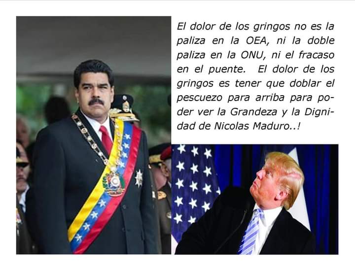 #PescadoresDePaz 
Duele tener que doblar el pescuezo para mirar pa´ arriba, despues de mirar por encima del hombro a la servidumbre presidencial de alfombra.!