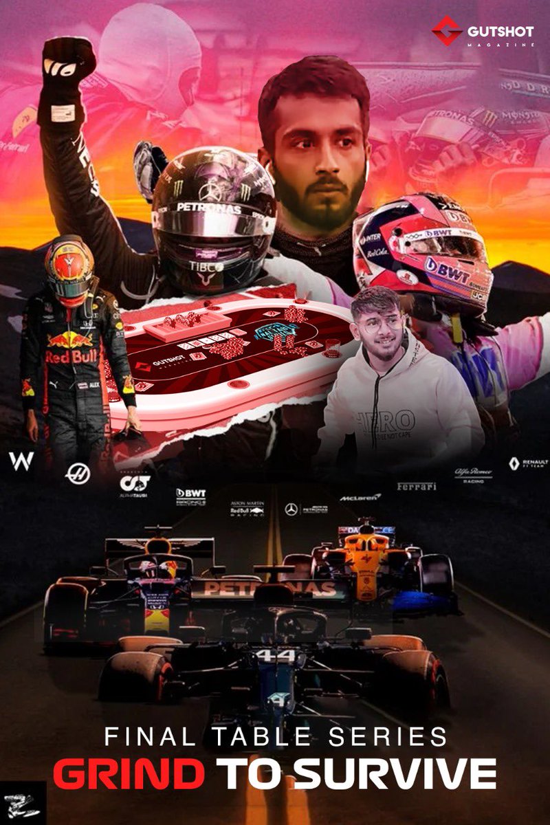 GutshotMagazine's tweet photo. There are grinders, and then there’s @BigggTymeR 🙌 Congratulations for yet another title under the belt mate!! #FinalTableSeries #2022 🏎💨🏆
Also, massive shout out to Nitin Rawat who crushed the #FTS #Leaderboard 🏁 https://t.co/TI9sRAPNgV