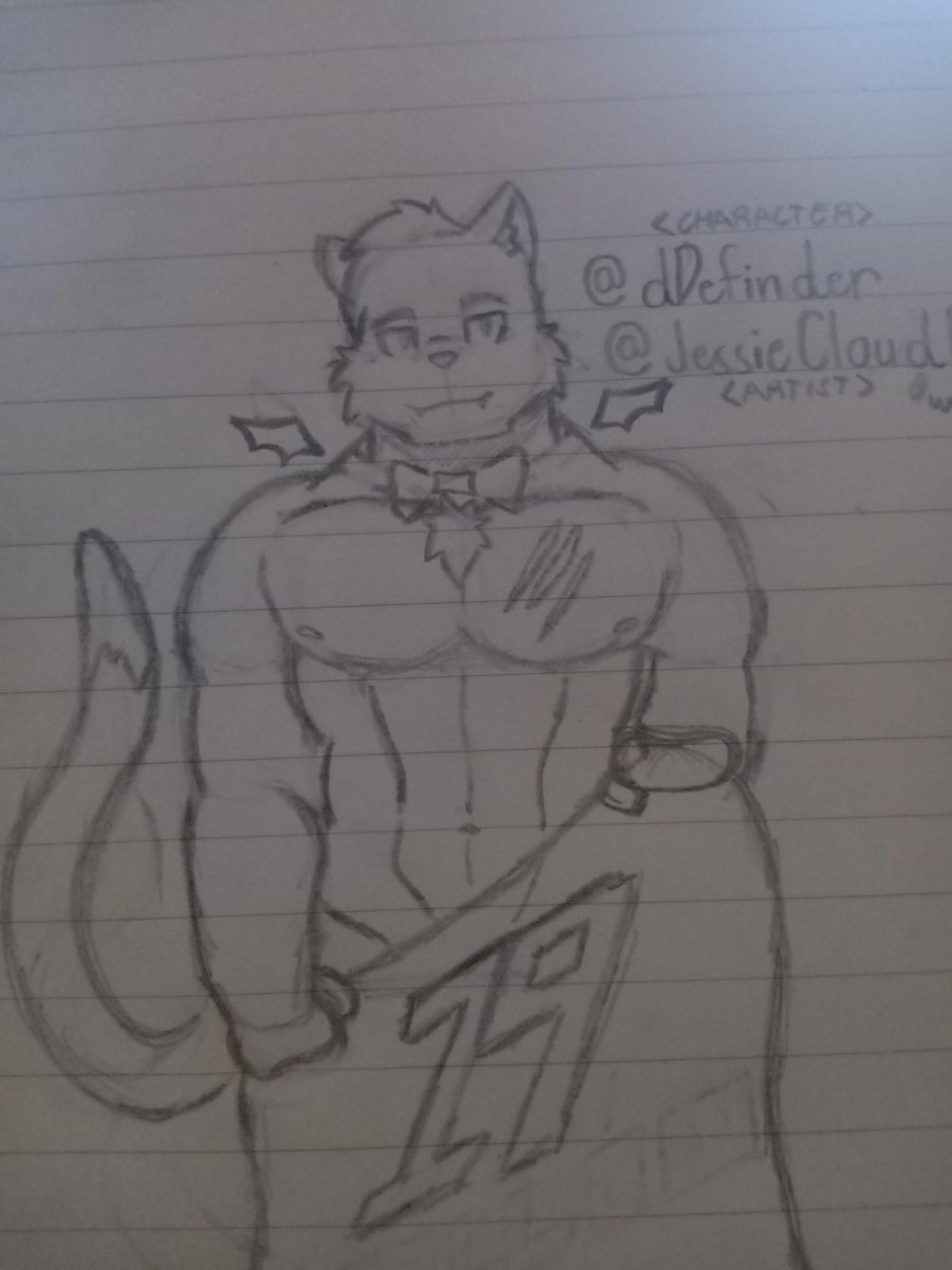 1st pic is when I kept following some cool artist tutorial
 2nd pic is my own

<Still not finished Soo oof me I guess hahaha 😅>

OC:<a href="/dDefinder/">dDefinder</a> 
Artist: Meh 😅