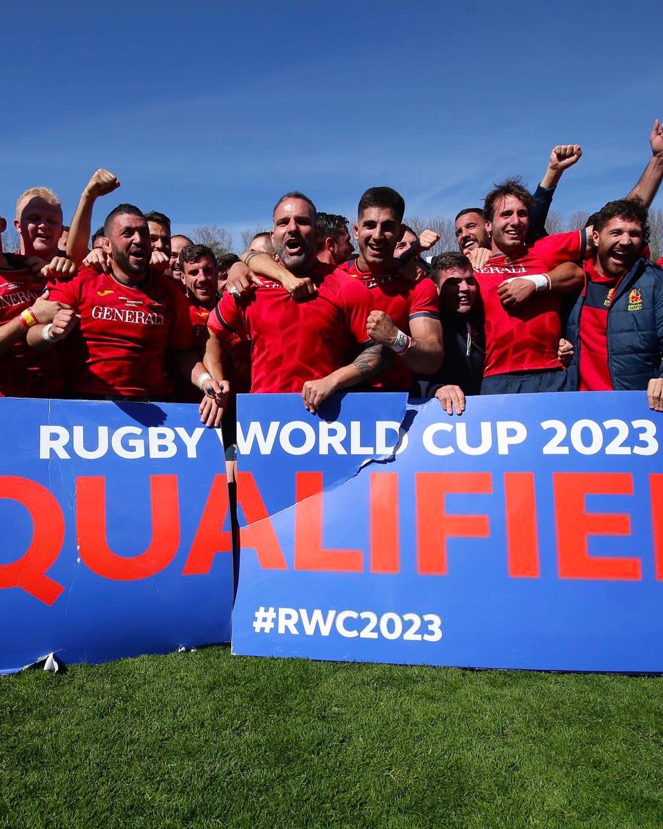 🇪🇸 Pour l’Histoire !

<a href="/ferugby/">España Rugby</a> se qualifie pour la 2ème Coupe du Monde de son histoire 

On se retrouve pour <a href="/France2023/">Rugby World Cup France 2023</a> 🤩