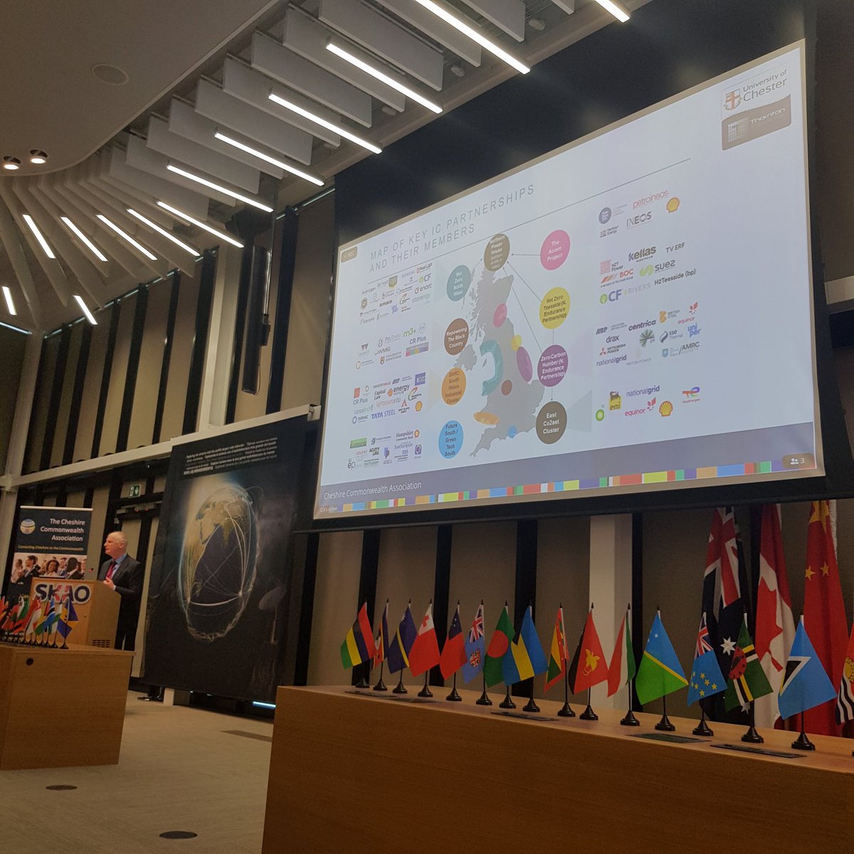 CCACommonwealth's tweet photo. Pro. Joe Howe is with us discussing how the climate emergency is being tackled at @uochester through developing skills needed for the future #WorldCommonwealthDay. https://t.co/VgoFU22aTh