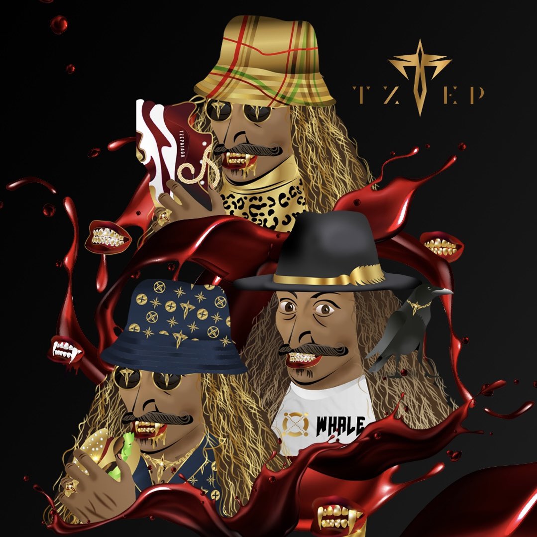 ✅ Verified Collection on TM

🩸🧛‍♂️MINT HERE: trust.market/buy/eBust/Bill…

———BENEFITS———
💵 Airdrop LKMEX to all TZEP holders once a month;

🖼  Guaranteed airdrop of a new NFT to first 999 NFT minters;
 
🎁 Giveaway: 20 TZ-Shirts &amp; 3 tickets to UNTOLD Festival.

#NFTGiveaway