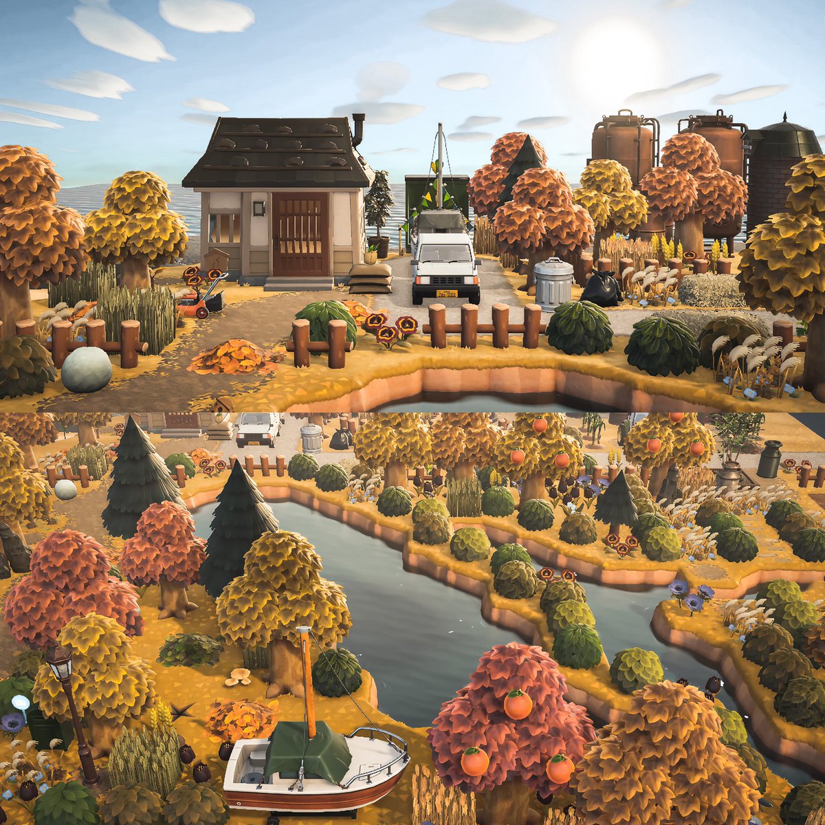 nico_xing's tweet photo. marcels house and lil pond🎣

#acnh #animalcrossing #animalcrossingnewhorizons #acnhinspo https://t.co/R1vRRmXYYb