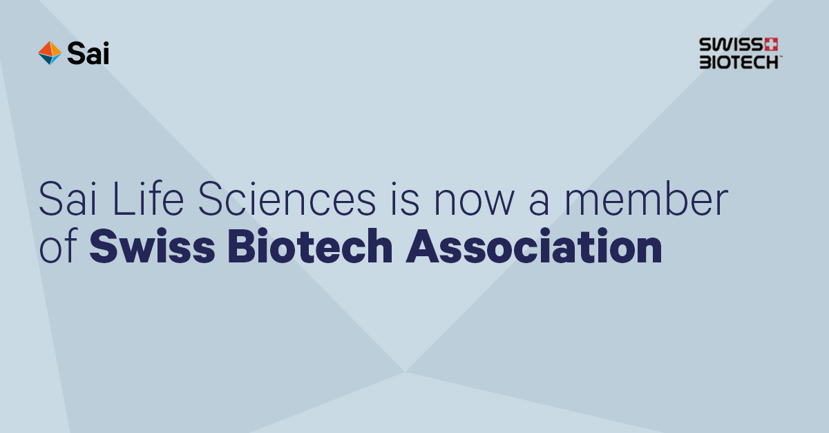 We are pleased to announce that Sai Life Sciences is now a member of the Swiss Biotech Association, allowing us access to the innovative ecosystem of the Swiss Biotech industry.

Learn more: bit.ly/3CIdA3e

#biotech  #drugdiscovery #drugdevelopment #drugmanufacturing