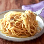 お店で出て来そうなソースのパスタに仕上がる？!電子レンジで作れちゃう「パスタ」レシピ!