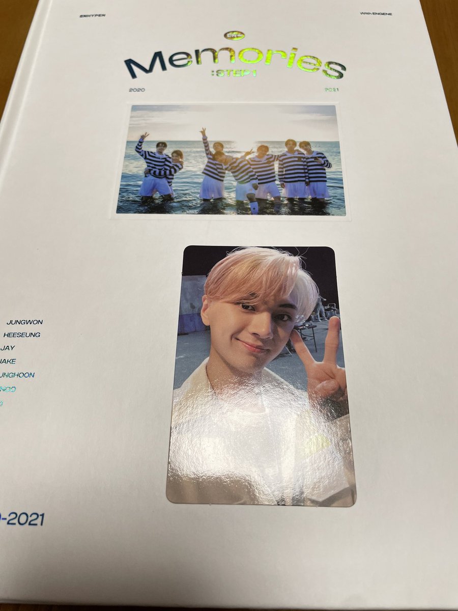 vtetewww1230's tweet photo. ENHYPEN Memories:STEP1 トレカ交換

【譲】ジェイ/JAY/제이
【求】ジョンウォン/JUNGWON/정원

防水加工、硬化ケース、同日発送となります。条件の合う方いらっしゃいましたら、DMまたはリプライまでご連絡お願いいたします。

#ENHYPENトレカ交換 https://t.co/flwDVk4OCH