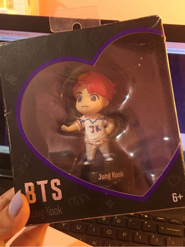 Heychan07's tweet photo. LFB / WTS ‼️‼️

BTS tiny tan mini figure jungkook (1st version)

PHP 1000+LSF can negotiate 
PAYO
Mop: gcash
Mod: j&amp;t 
Issue: box 

tags: bangtan namjoon rm jin suga yoongi jhope hobi hoseok jimin taehyung v jungkook JK stream butter PTD taekook pls help rt bt21 https://t.co/46UWQ2TbYo